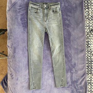 A&F Simone High Rise Ankle skinny jeans - dark gray 26/2R